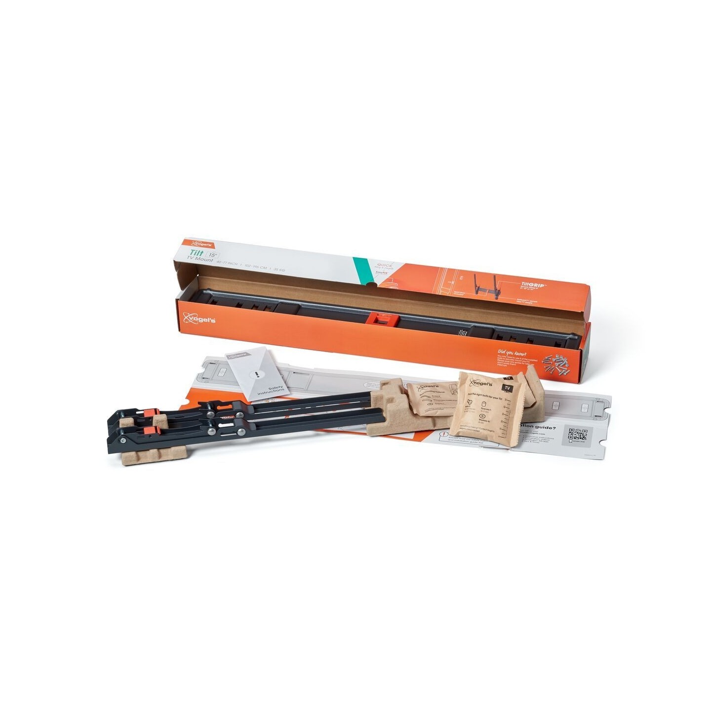 Vogels TV Wall Mount 40-77'' Black - TVM1613 - Tilt — Buy in Cyprus with Fast Delivery