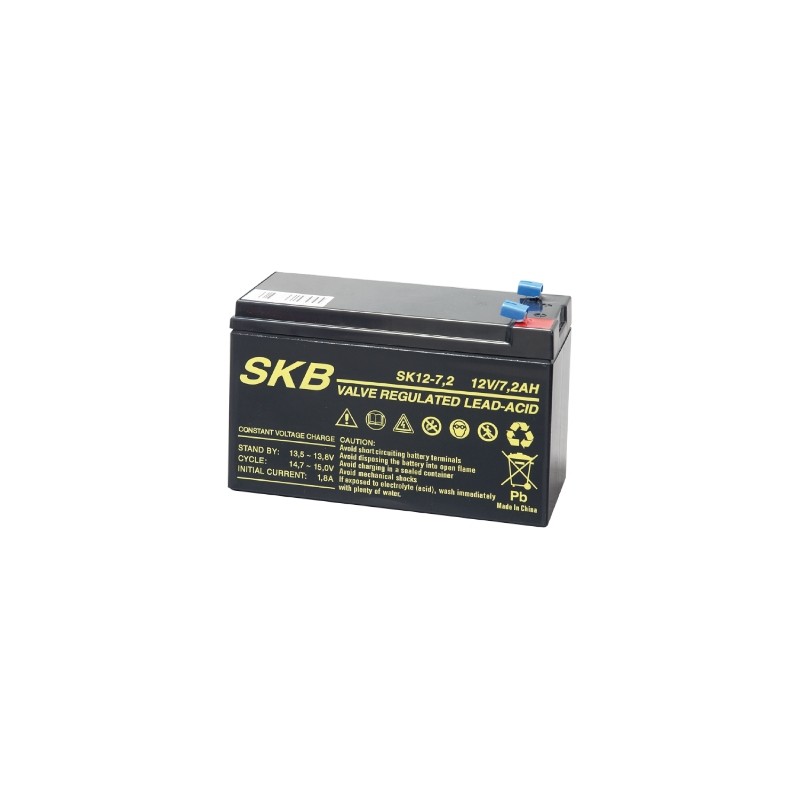 Buy SKB Lead Acid Battery - SK12-7.2 - 12V 7.2AH 150W in Cyprus, Nicosia, Limassol, Larnaka, Pafos