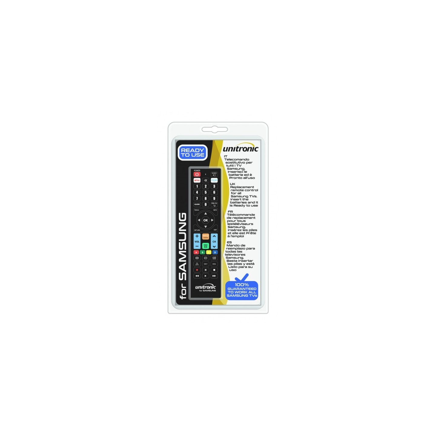 Unitronic TV Replacement Remote Control - Samsung — Buy in Cyprus with Fast Delivery
