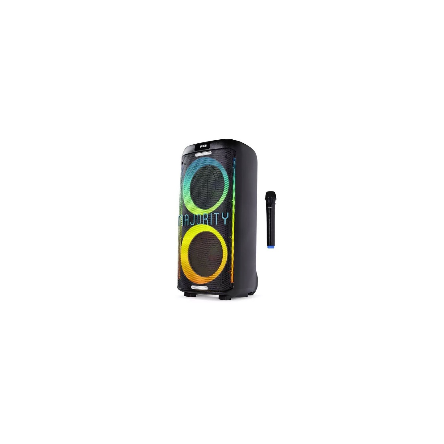Majority Speakers Portable Karaoke - PULSE P4 - 420W Wireless Mic BT USB RGB UK — Buy in Cyprus with Fast Delivery