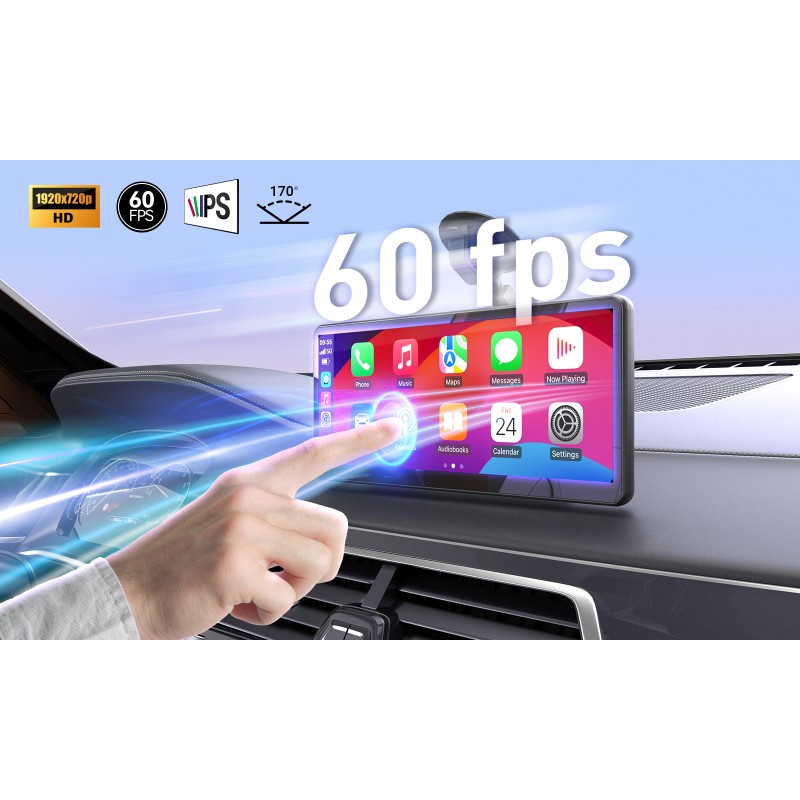 Buy MINIX Car Monitor Touch - CP89-HD - 8.9' HD 60fps Wi-Fi Bluetooth AUX Speake... in Cyprus, Nicosia, Limassol, Larnaka, Pafos