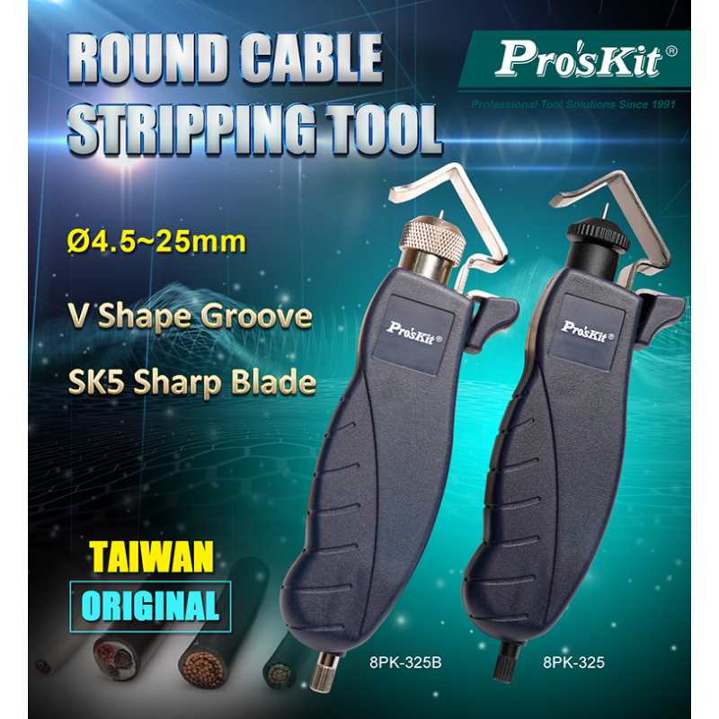 Buy Proskit Wire Slitting and Ringing Tool - 325B - 4.5-25mm 8PK in Cyprus, Nicosia, Limassol, Larnaka, Pafos