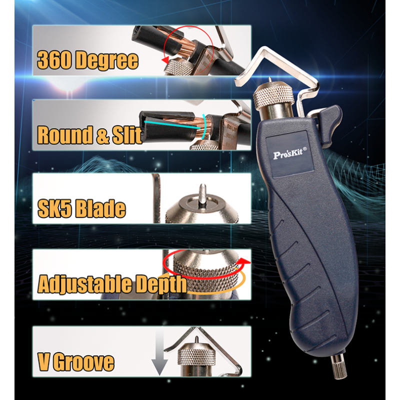 Buy Proskit Wire Slitting and Ringing Tool - 325B - 4.5-25mm 8PK in Cyprus, Nicosia, Limassol, Larnaka, Pafos
