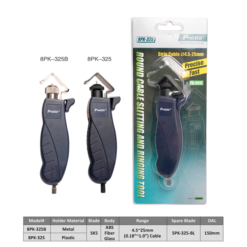 Buy Proskit Wire Slitting and Ringing Tool - 325B - 4.5-25mm 8PK in Cyprus, Nicosia, Limassol, Larnaka, Pafos