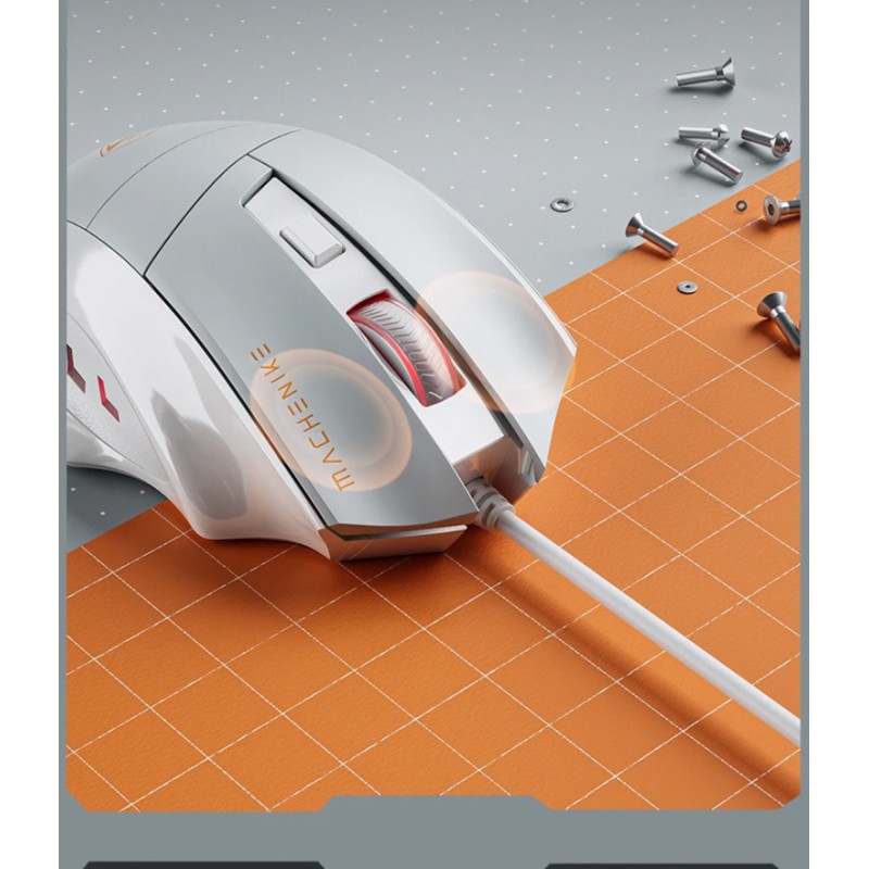Buy Machenike Wired Gaming Mouse Gray - M3 - Wired Gaming Mouse Gray in Cyprus, Nicosia, Limassol, Larnaka, Pafos