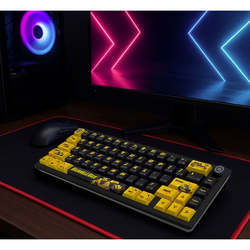 Buy Transformers Mechanical Keyboard - TF-GK02 - Trimode 2.4GHz-BT-USBC in Cyprus, Nicosia, Limassol, Larnaka, Pafos