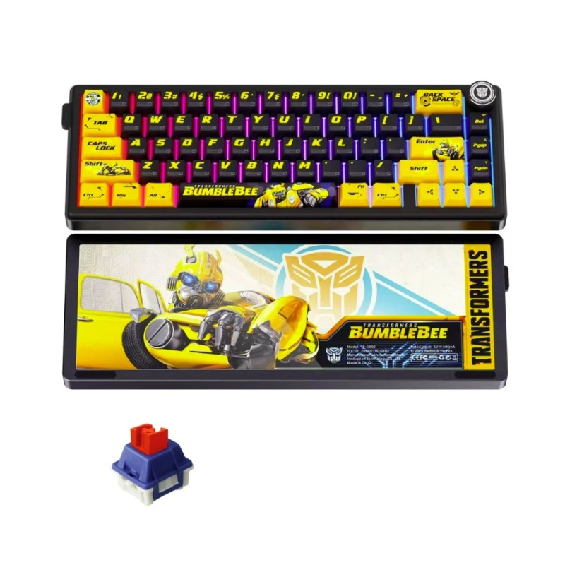 Buy Transformers Mechanical Keyboard - TF-GK02 - Trimode 2.4GHz-BT-USBC in Cyprus, Nicosia, Limassol, Larnaka, Pafos