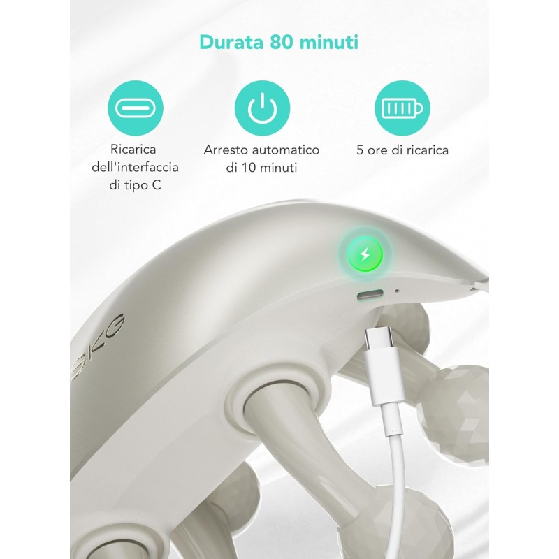 Buy SKG Neck & Shoulder Massager - H7-Ultra - with White Massage Heads in Cyprus, Nicosia, Limassol, Larnaka, Pafos