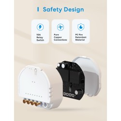 Buy Meross HomeKit Smart Wi-Fi In-Wall Switch - MSS815MA-UN - 10A, Matter in Cyprus, Nicosia, Limassol, Larnaka, Pafos