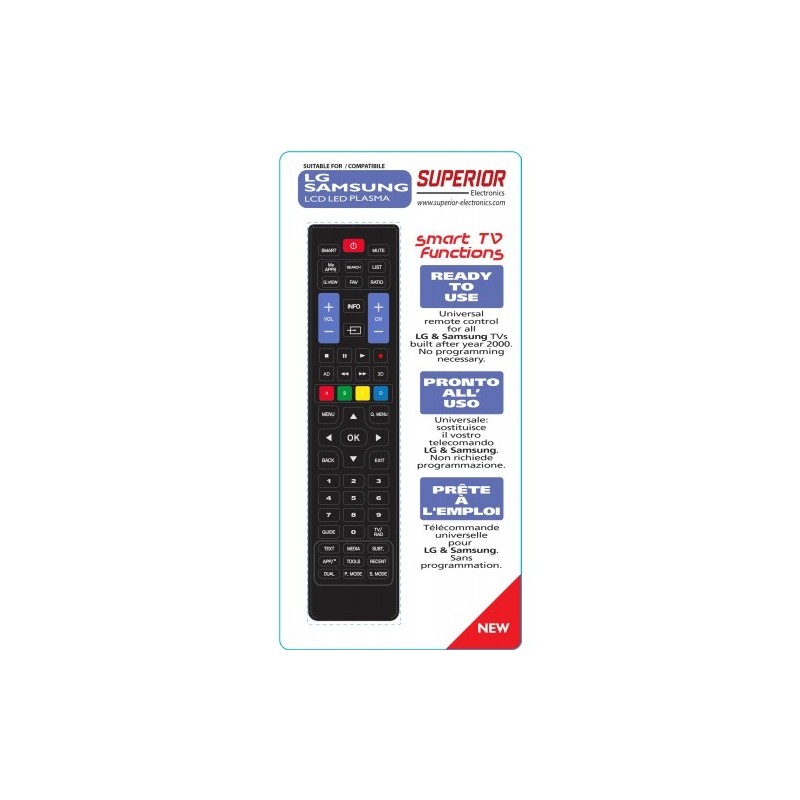 Buy Superior Combined Smart LG SAMSUNG TV Replacement Remote Control - TV Replac... in Cyprus, Nicosia, Limassol, Larnaka, Pafos