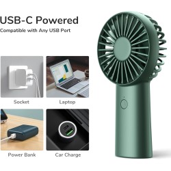Buy Jisulife Portable Personal Fan - FA20X - Green in Cyprus, Nicosia, Limassol, Larnaka, Pafos