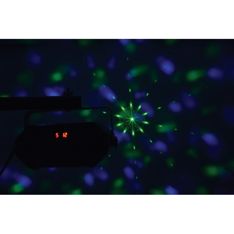 Buy QTX Tetra Moonflower Ripple Strobe UV Laser - 151.608UK - Moonflower Ripple ... in Cyprus, Nicosia, Limassol, Larnaka, Pafos