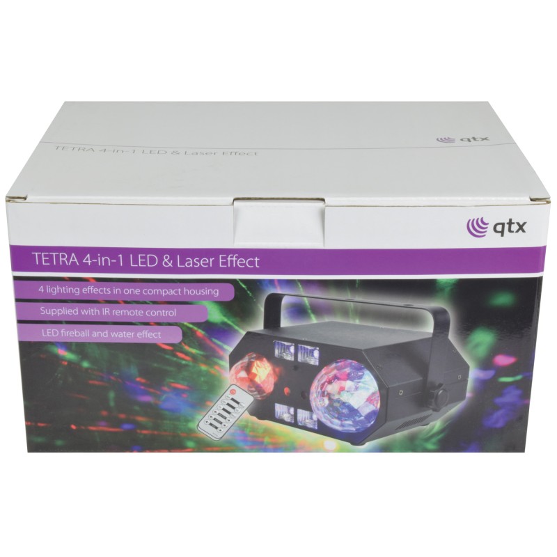 Buy QTX Tetra Moonflower Ripple Strobe UV Laser - 151.608UK - Moonflower Ripple ... in Cyprus, Nicosia, Limassol, Larnaka, Pafos
