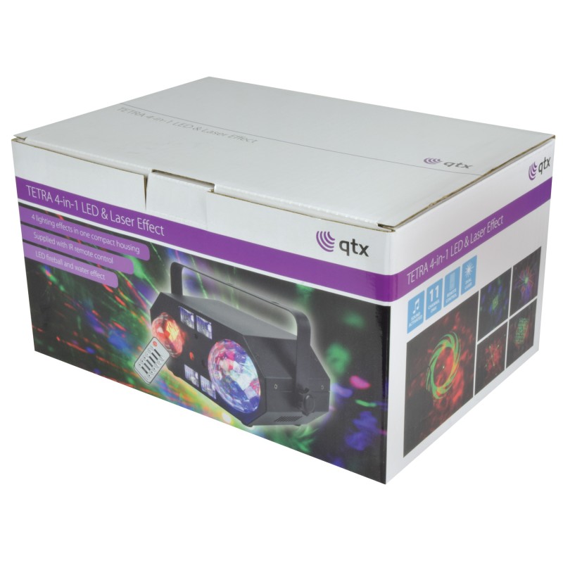 Buy QTX Tetra Moonflower Ripple Strobe UV Laser - 151.608UK - Moonflower Ripple ... in Cyprus, Nicosia, Limassol, Larnaka, Pafos