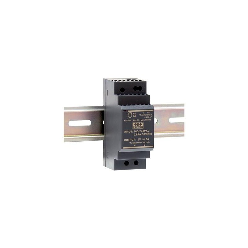 Buy Meanwell DIN Rail PSU 12V 30W - HDR-30-12 - DIN Rail PSU 12V 30W in Cyprus, Nicosia, Limassol, Larnaka, Pafos