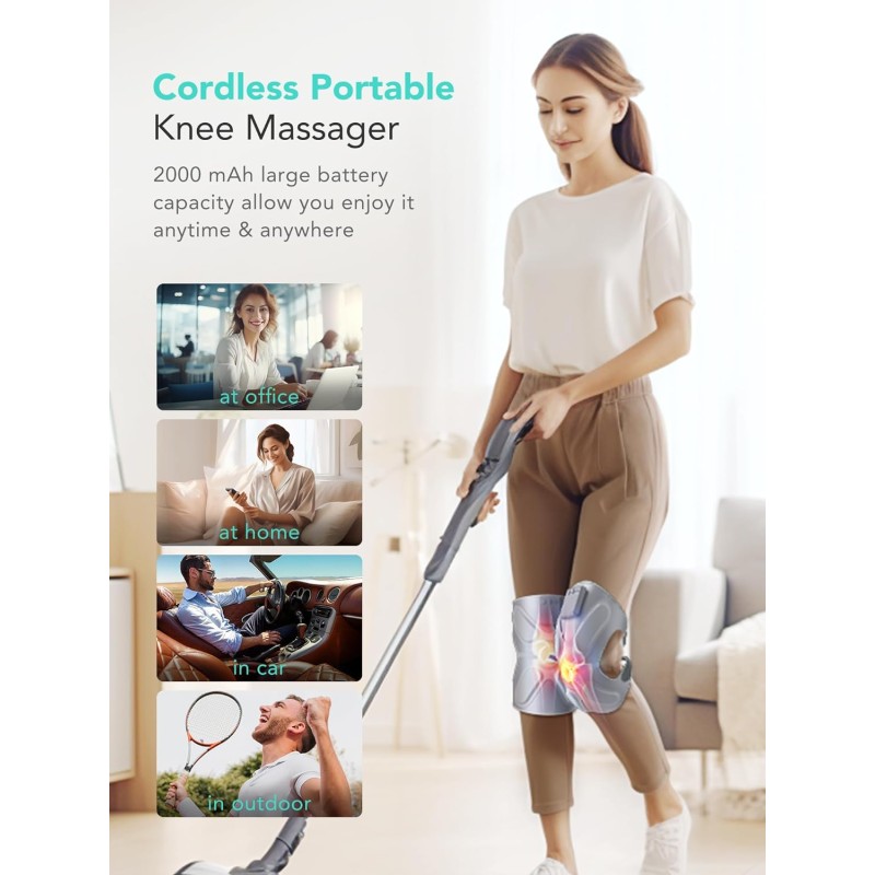 Buy SKG Knee Massager - W3 Pro - Vibration & Heat Knee Massager in Cyprus, Nicosia, Limassol, Larnaka, Pafos