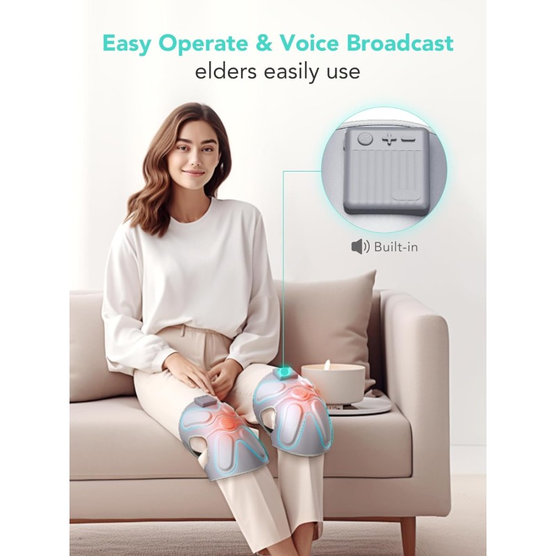 Buy SKG Knee Massager - W3 Pro - Vibration & Heat Knee Massager in Cyprus, Nicosia, Limassol, Larnaka, Pafos