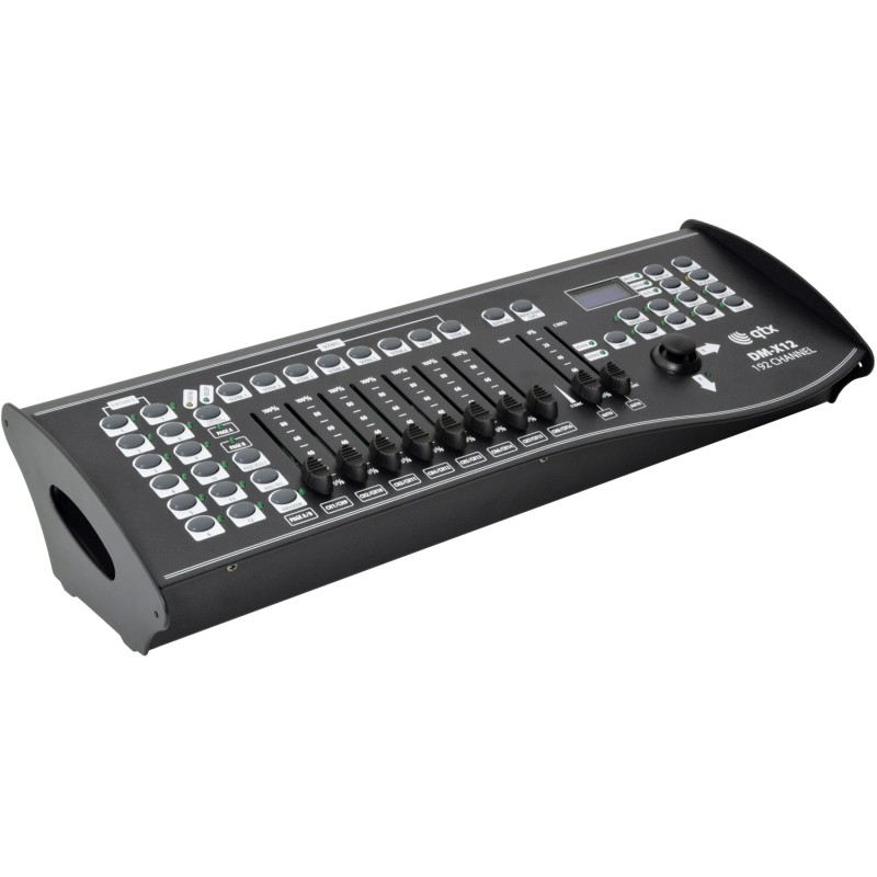Buy QTX DMX Controller - DM-X12 - 192 Channels with Joystick in Cyprus, Nicosia, Limassol, Larnaka, Pafos