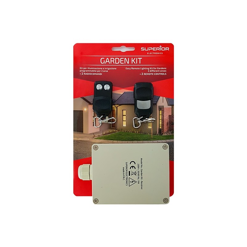 Buy Superior RF KIT Garden - 433MHz Receiver + 2 RC 220V in Cyprus, Nicosia, Limassol, Larnaka, Pafos