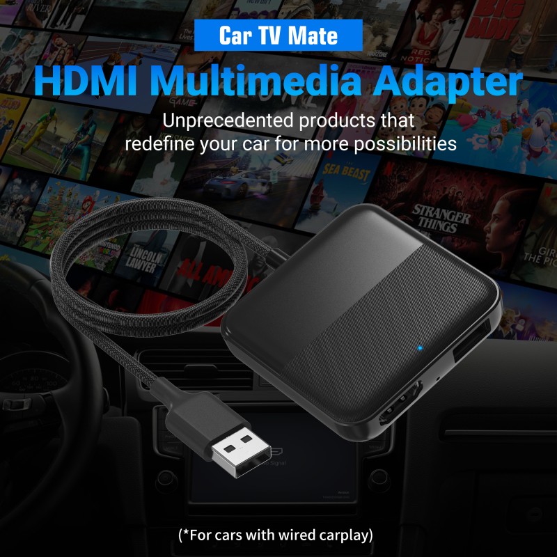Buy MINIX Car Media Hub - CA361 Plus - Wired to Wireless CarPlay Android Auto HD... in Cyprus, Nicosia, Limassol, Larnaka, Pafos