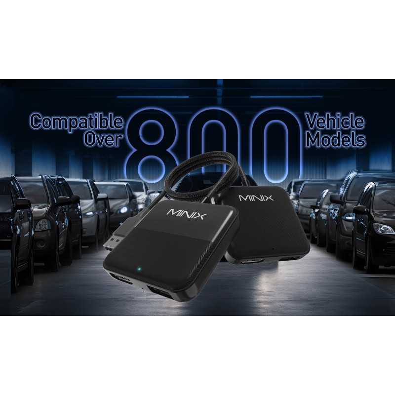 Buy MINIX Car Media Hub - CA361 Plus - Wired to Wireless CarPlay Android Auto HD... in Cyprus, Nicosia, Limassol, Larnaka, Pafos