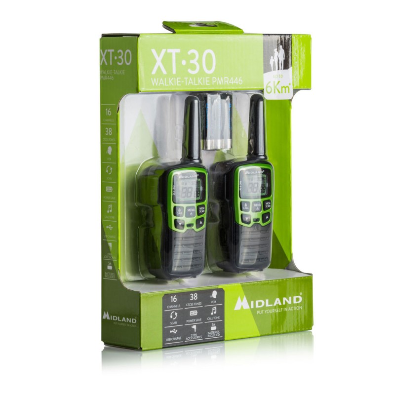 Buy Midland Walkie Talkie - XT30 - Walkie Talkie with USB Charger in Cyprus, Nicosia, Limassol, Larnaka, Pafos