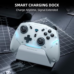 Machenike G5 Pro Max SE Gamepad - Tri-Mode 2.4GHz/BT/USB-C w/ Charging Base (Boxed) — Buy in Cyprus with Fast Delivery