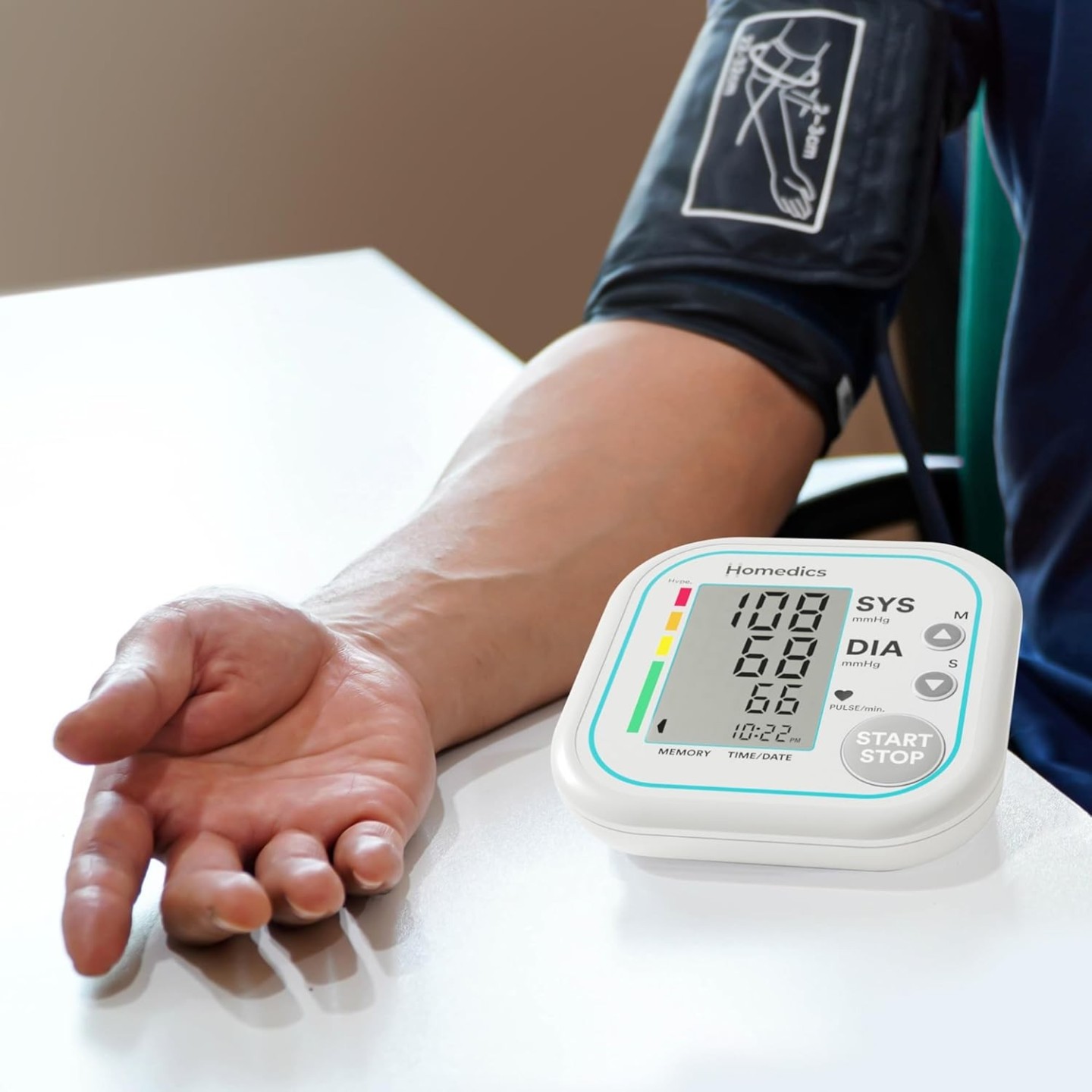 HoMedics Diagnostics Blood Pressure Monitor - BPA-5020 - Arm Auto — Buy in Cyprus with Fast Delivery