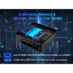 MINIX Elite EU512-AI Mini PC Ultra5-125H 16GB DDR5 512GB SSD (Boxed) — Buy in Cyprus with Fast Delivery