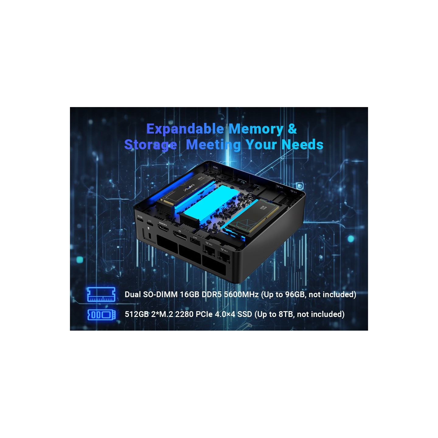 MINIX Elite EU512-AI Mini PC Ultra5-125H 16GB DDR5 512GB SSD (Boxed) — Buy in Cyprus with Fast Delivery