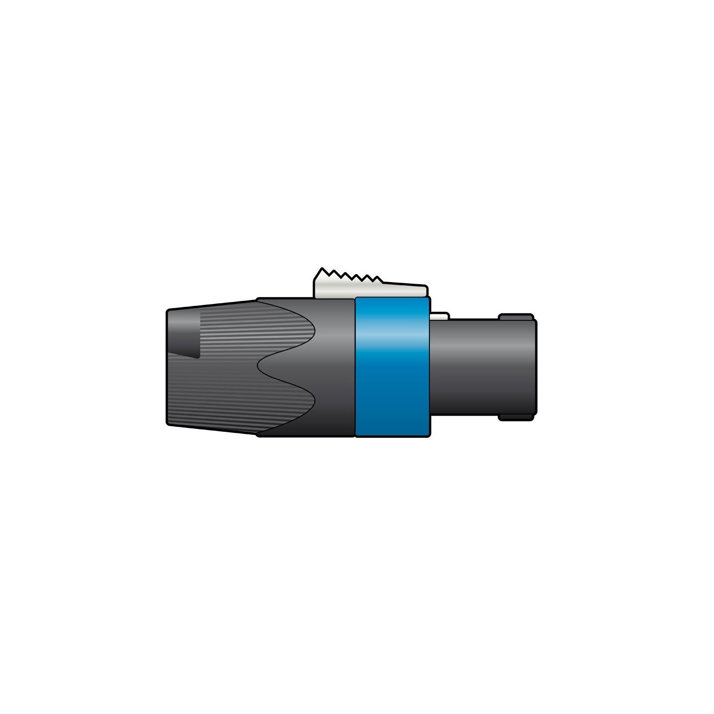Neutrik Speakon 4 Pin Plug - NL4FX - Speakon 4 Pin Plug — Buy in Cyprus with Fast Delivery