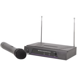 Buy QTX VHF Single Handheld Wireless Microphone - 173.8MHz 171.804UK in Cyprus, Nicosia, Limassol, Larnaka, Pafos