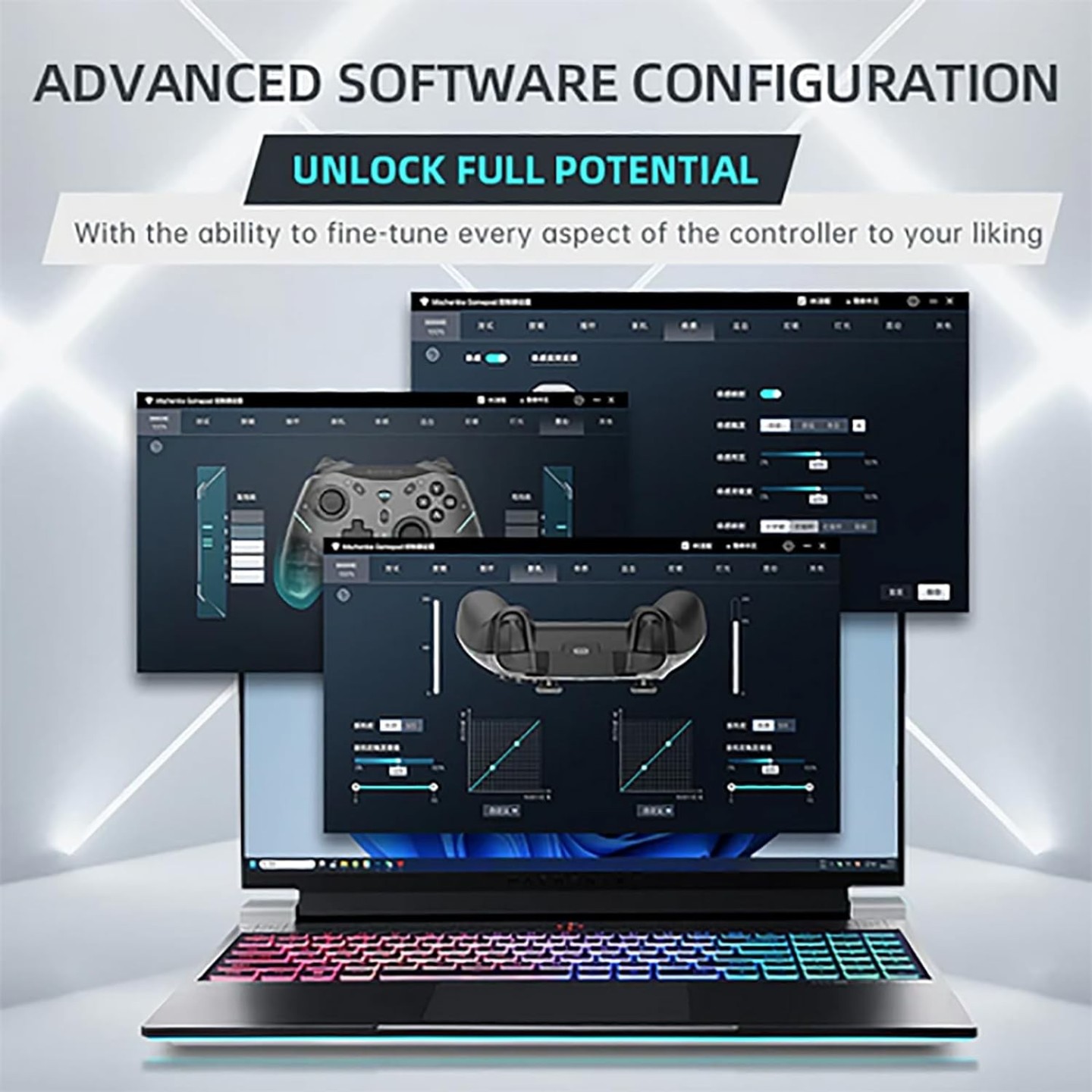 Machenike G5 Pro Wireless Gamepad Hall Effect - White (Boxed) — Buy in Cyprus with Fast Delivery