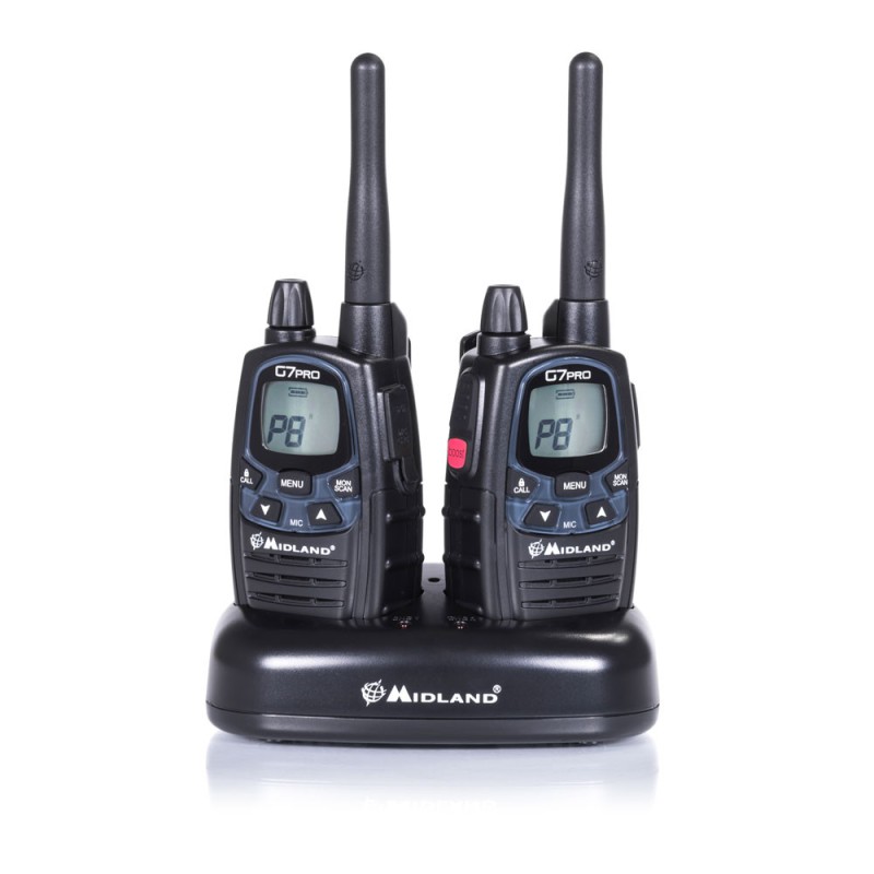 Buy Midland PMR Radio Pair with Charging Dock - G7 Pro - PMR Radio Pair with Cha... in Cyprus, Nicosia, Limassol, Larnaka, Pafos