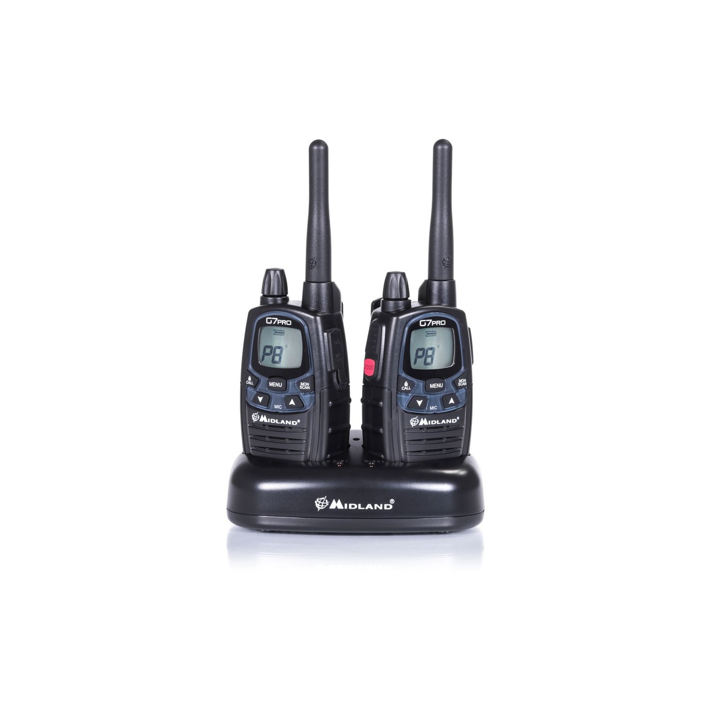 Midland PMR Radio Pair with Charging Dock - G7 Pro - PMR Radio Pair with Charging Dock — Buy in Cyprus with Fast Delivery