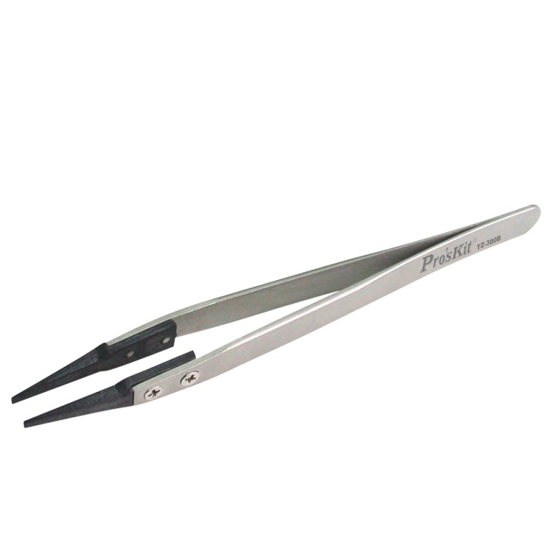 Buy Proskit Tweezers - TZ-300B - Static Dissipative Soft Tip in Cyprus, Nicosia, Limassol, Larnaka, Pafos
