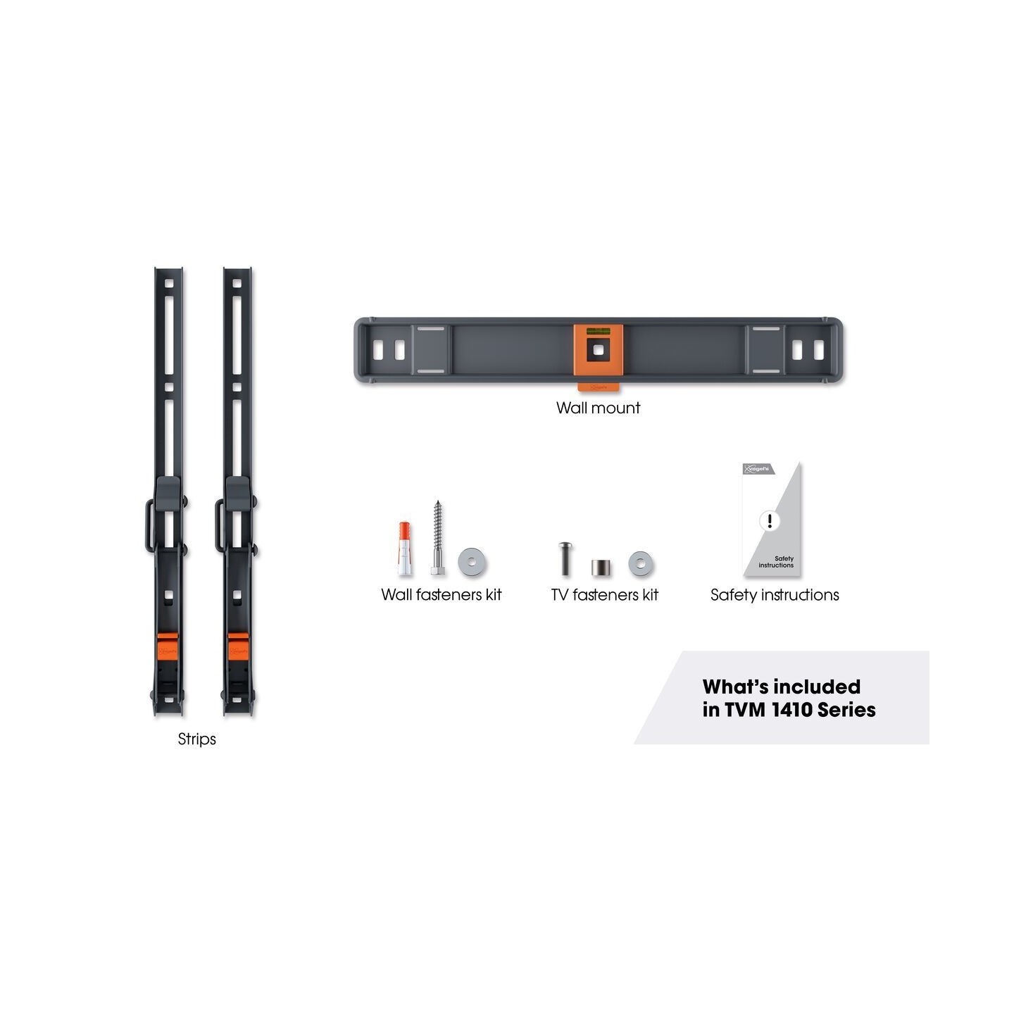 Vogels TV Wall Mount - TVM1413 - Tilt 32-65'' Black — Buy in Cyprus with Fast Delivery