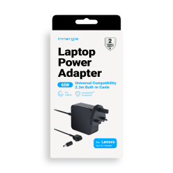 Buy Innergie Laptop Power Adapter - 65U - UK for Lenovo in Cyprus, Nicosia, Limassol, Larnaka, Pafos