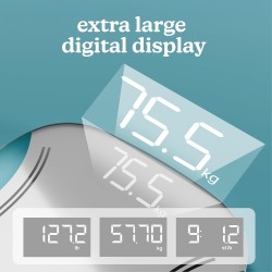 Buy HoMedics Body Scale Essential with Body Comp Analyser - SCL-BC145 - Black Du... in Cyprus, Nicosia, Limassol, Larnaka, Pafos