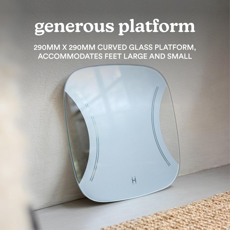 Buy HoMedics Body Scale Essential with Body Comp Analyser - SCL-BC145 - Black Du... in Cyprus, Nicosia, Limassol, Larnaka, Pafos