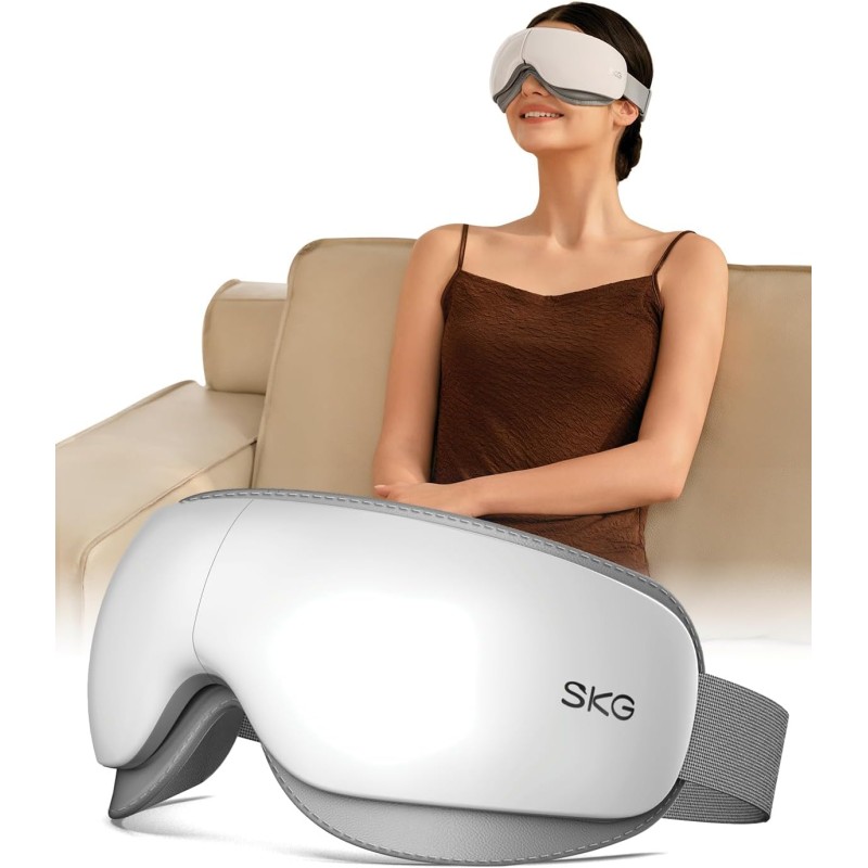 Buy SKG Eye Massager - ES500 - Skin Friendly-Hot Compress-Music-Black in Cyprus, Nicosia, Limassol, Larnaka, Pafos