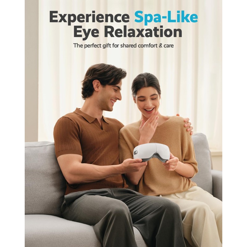 Buy SKG Eye Massager - ES500 - Skin Friendly-Hot Compress-Music-Black in Cyprus, Nicosia, Limassol, Larnaka, Pafos