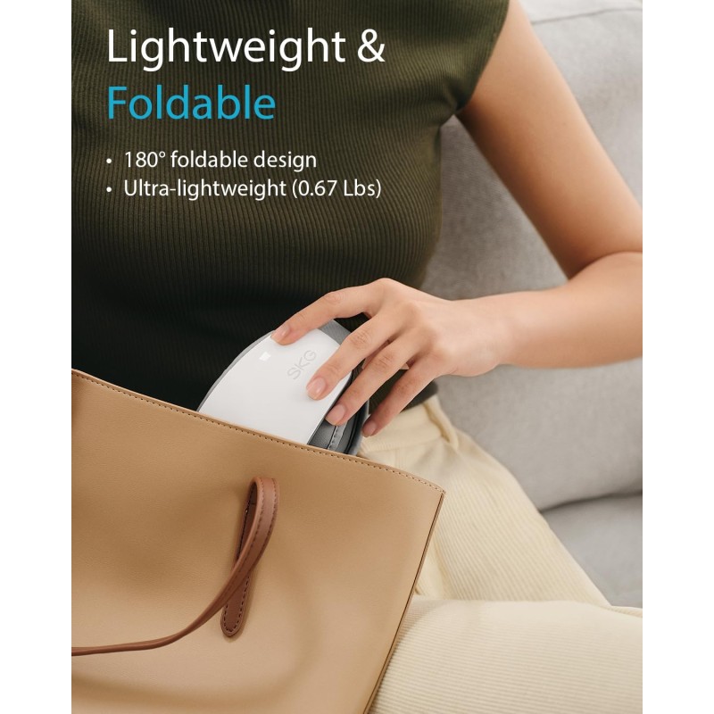 Buy SKG Eye Massager - ES500 - Skin Friendly-Hot Compress-Music-Black in Cyprus, Nicosia, Limassol, Larnaka, Pafos