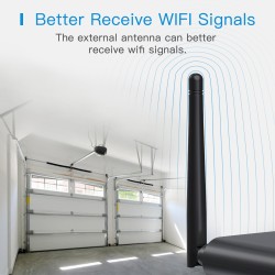 Buy Meross Homekit Smart Wi-Fi Garage Door Opener Up To 3 Garage Doors - MSG200H... in Cyprus, Nicosia, Limassol, Larnaka, Pafos