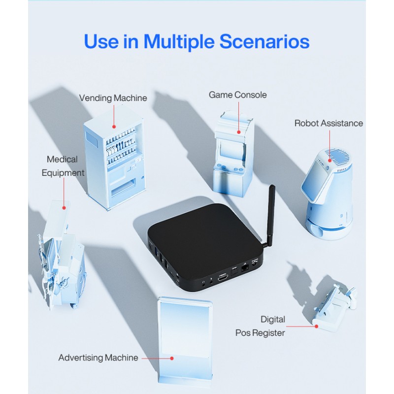 Buy MINIX Android Media Hub Industrial - X35i-Max - 4K, 4GB, 32GB, Wi-Fi 6, Digi... in Cyprus, Nicosia, Limassol, Larnaka, Pafos