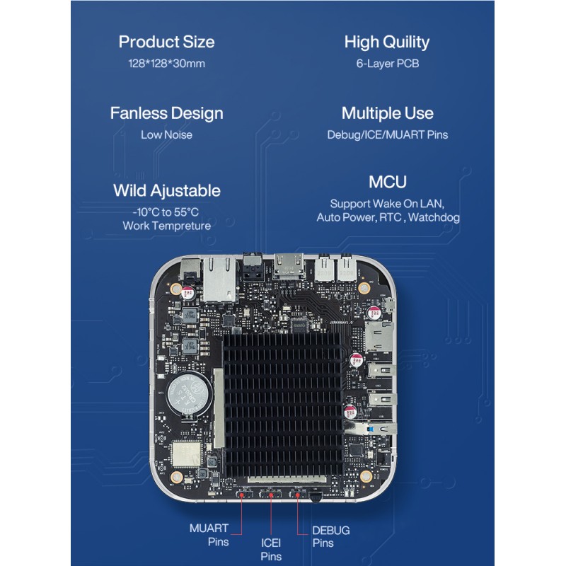 Buy MINIX Android Media Hub Industrial - X35i-Max - 4K, 4GB, 32GB, Wi-Fi 6, Digi... in Cyprus, Nicosia, Limassol, Larnaka, Pafos