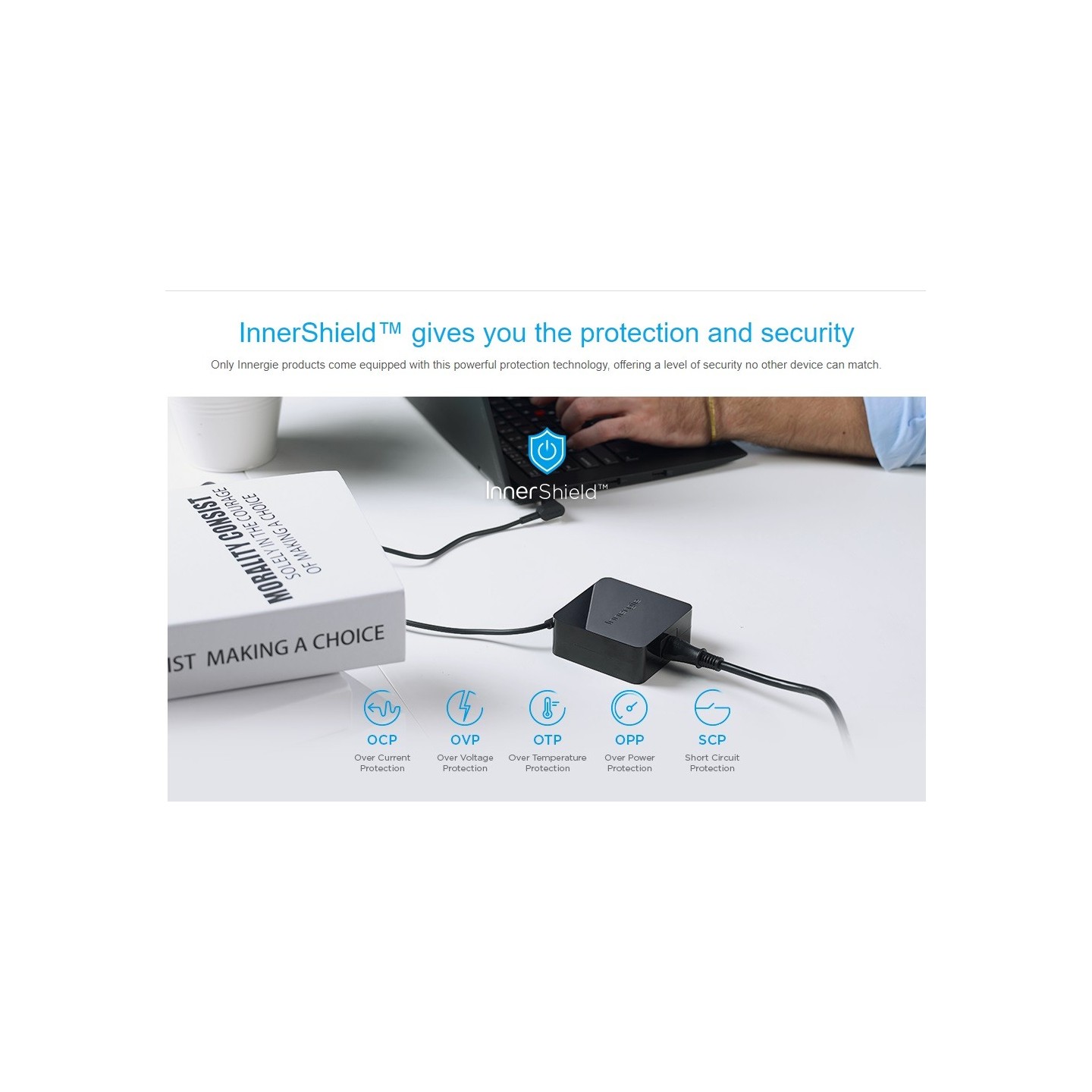 Innere Laptop Power Adapter - T9 - 90W UK Plug — Buy in Cyprus with Fast Delivery