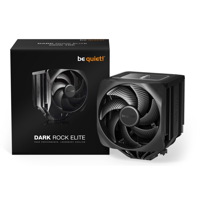 Buy be quiet! Dark Rock Elite CPU Cooler - Dual 135mm PWM Fans - Black in Cyprus, Nicosia, Limassol, Larnaka, Pafos