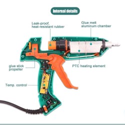 Buy Proskit Guns Hot Glue Gun - GK-389 - 100W in Cyprus, Nicosia, Limassol, Larnaka, Pafos