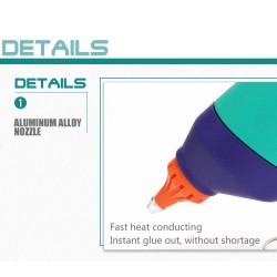 Buy Proskit Guns Hot Glue Gun - GK-389 - 100W in Cyprus, Nicosia, Limassol, Larnaka, Pafos